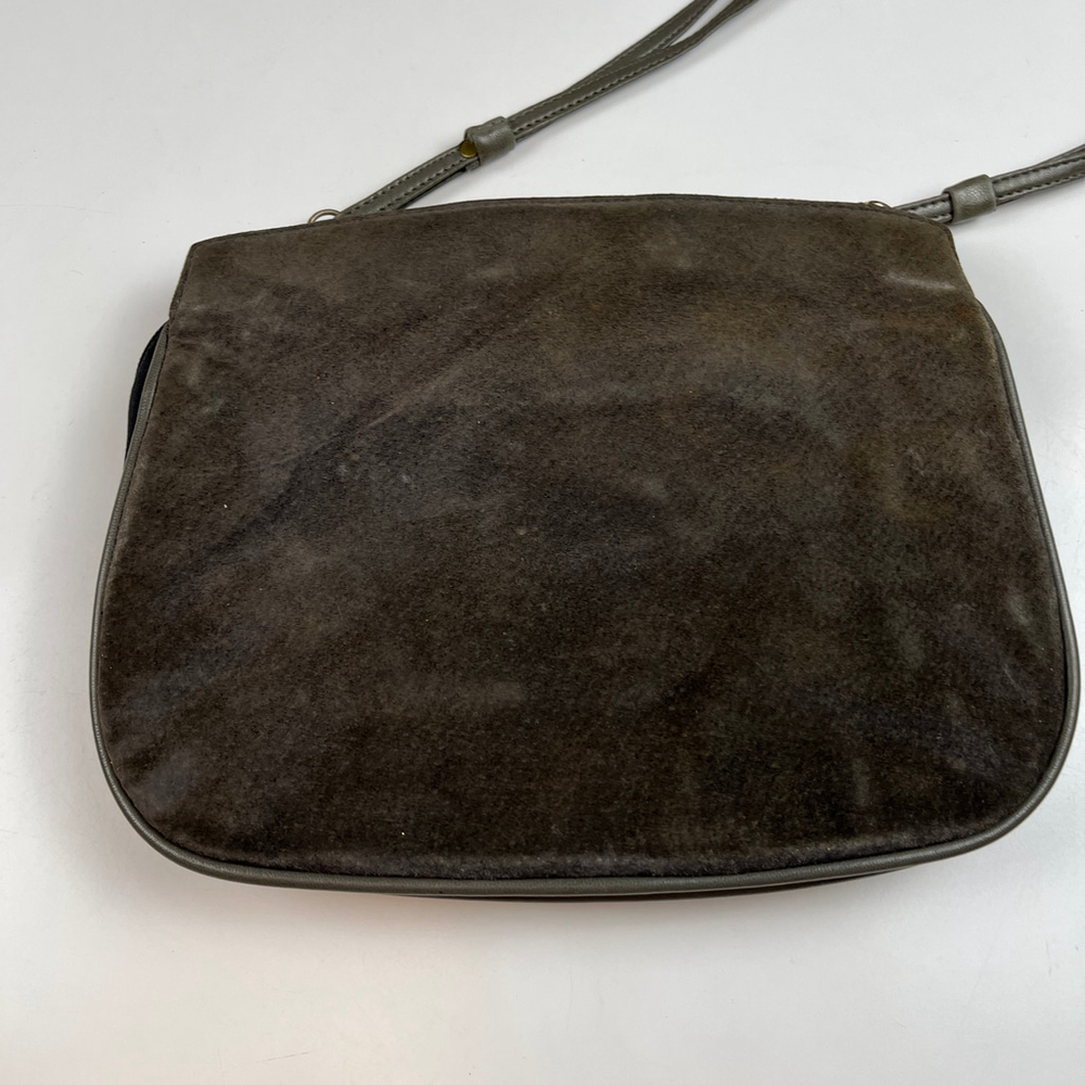 Vintage Creation Cornell leather suede shoulder bag gray - Picture 3 of 11